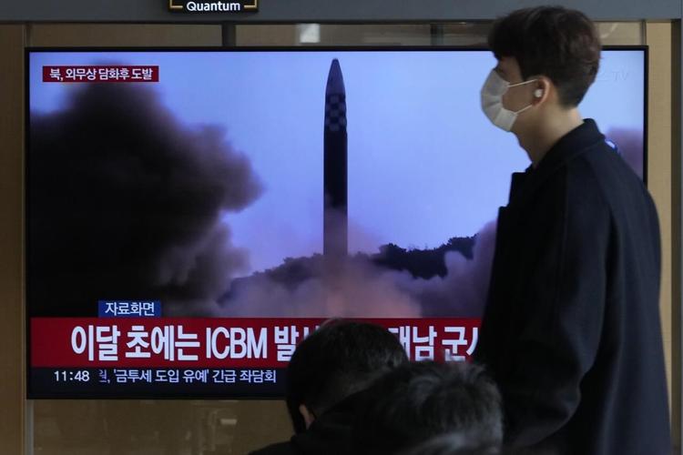 North Korea fires missile after threatening ‘fiercer’ step