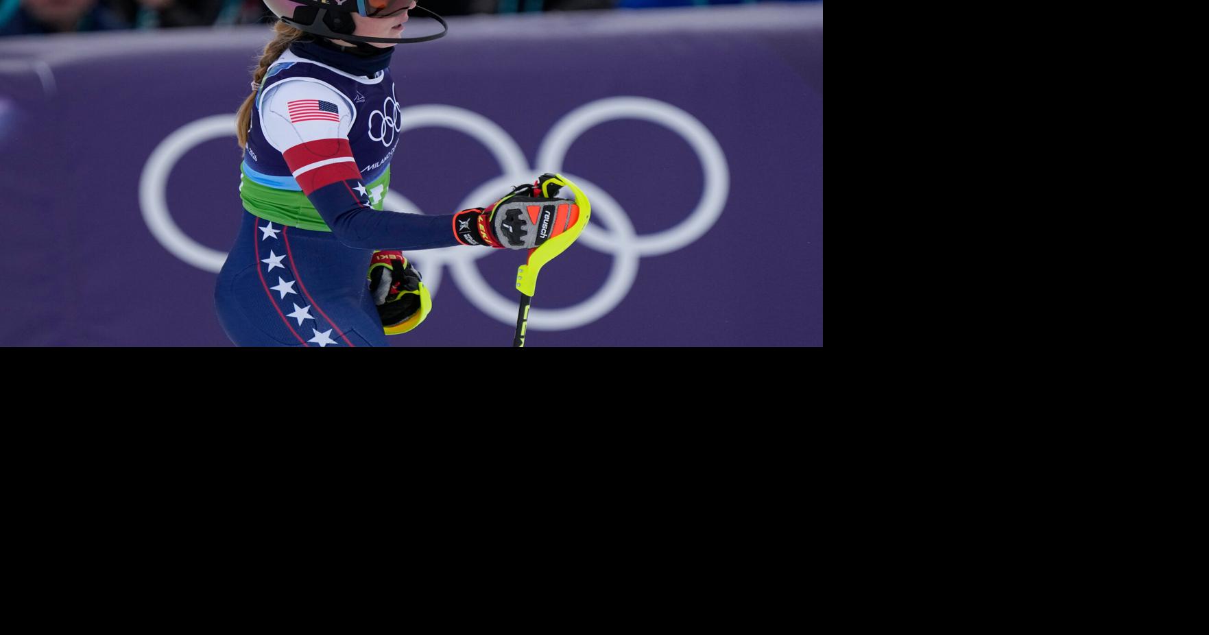 Mikaela Shiffrin’s Olympic struggles continue with a fourth-place finish in the team combined