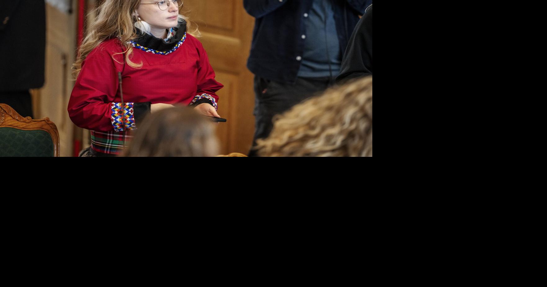 Inuit lawmaker asked to leave the podium at Danish Parliament after ...