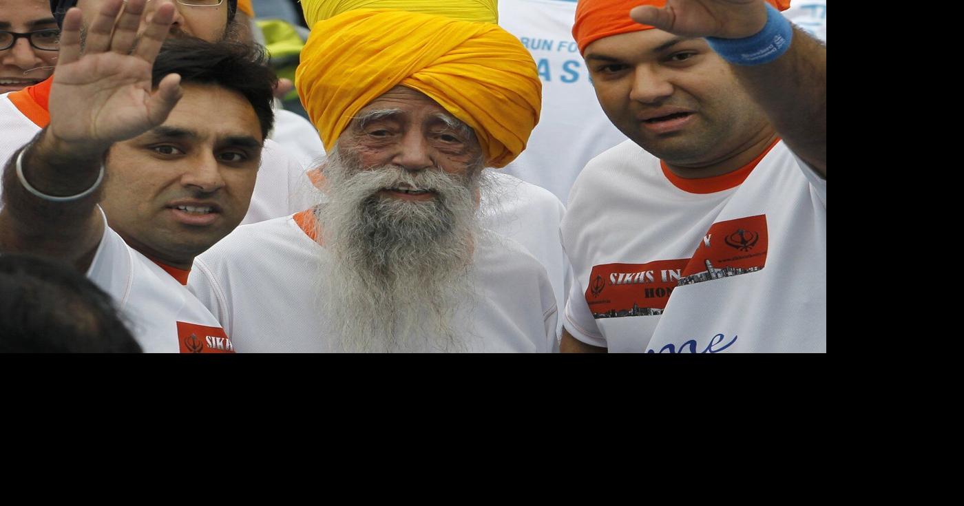 World’s oldest marathon runner, Fauja Singh, dies at 114 after being hit ...
