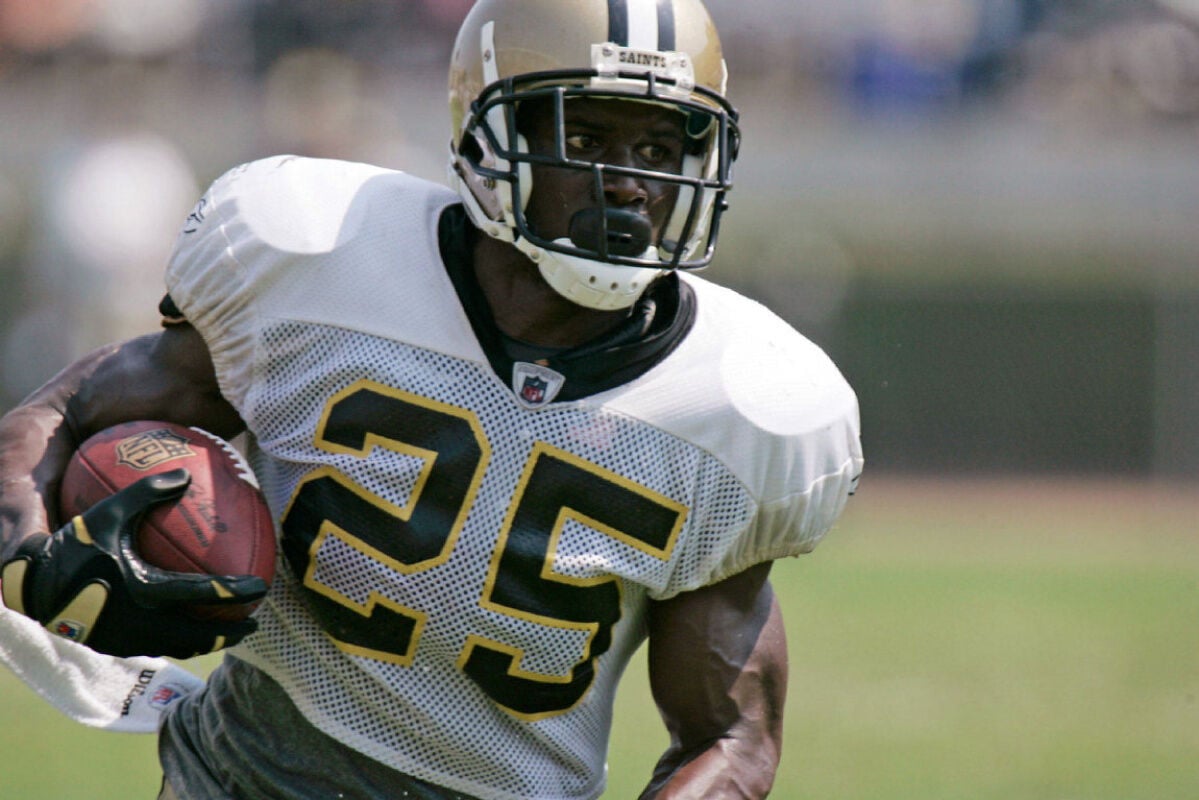 Saints running back Reggie Bush (25). The New Orleans Saints