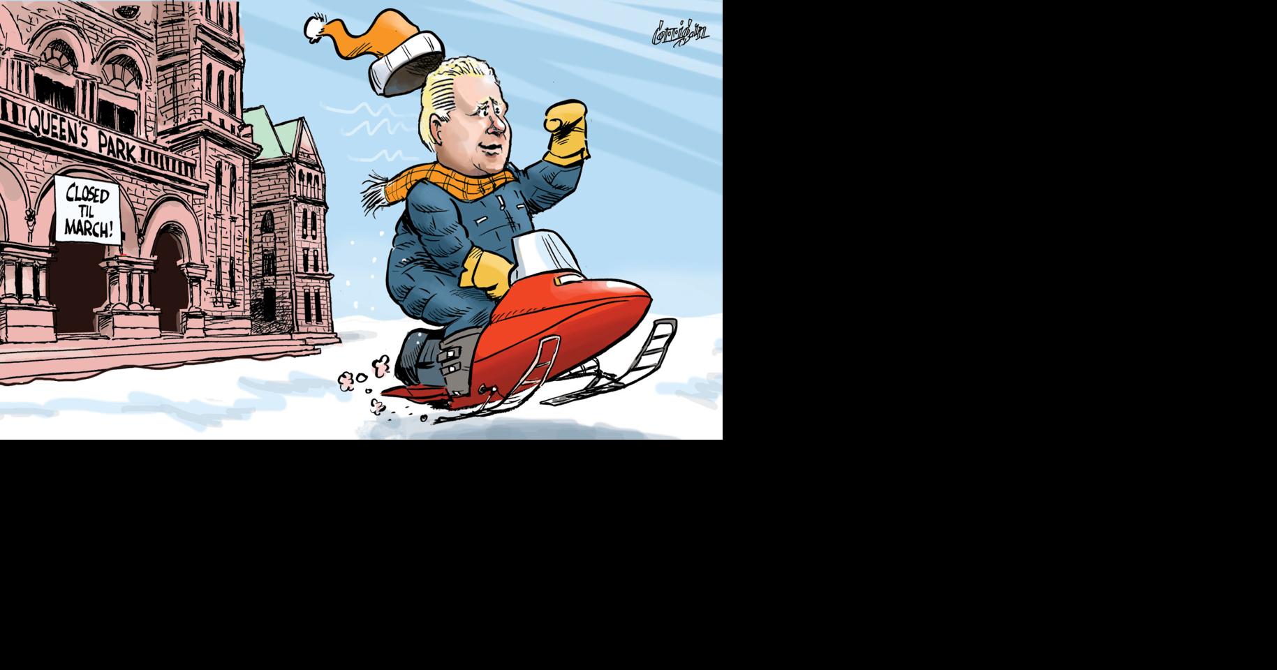 Patrick Corrigan: Winter break, now featuring spring