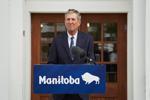 Former premier Brian Pallister reflects on political life as his portrait is revealed