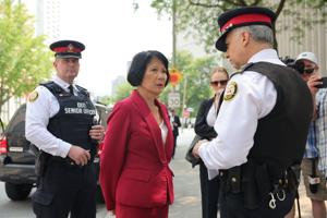 Olivia Chow has a strong pro-police record — why isn’t she running on it?
