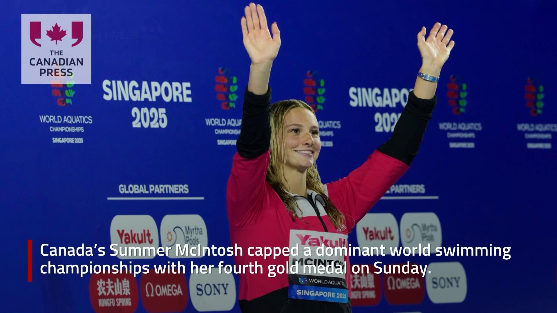 Medals show Canadian swimming is more than Summer McIntosh