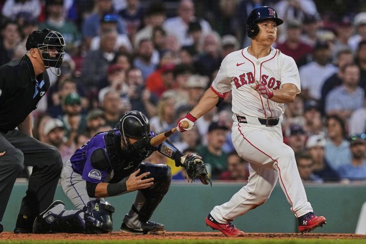 Yoshida leads Red Sox to sweep of Rockies with 10-2 win