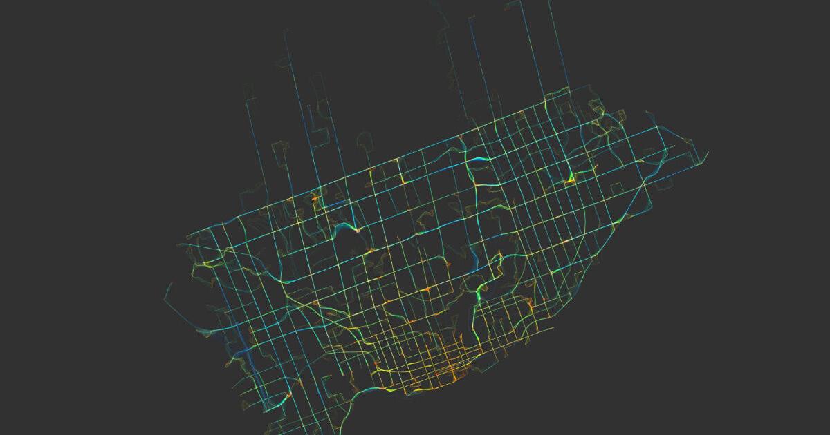 TTC routes during rush hour: Watch them all at once