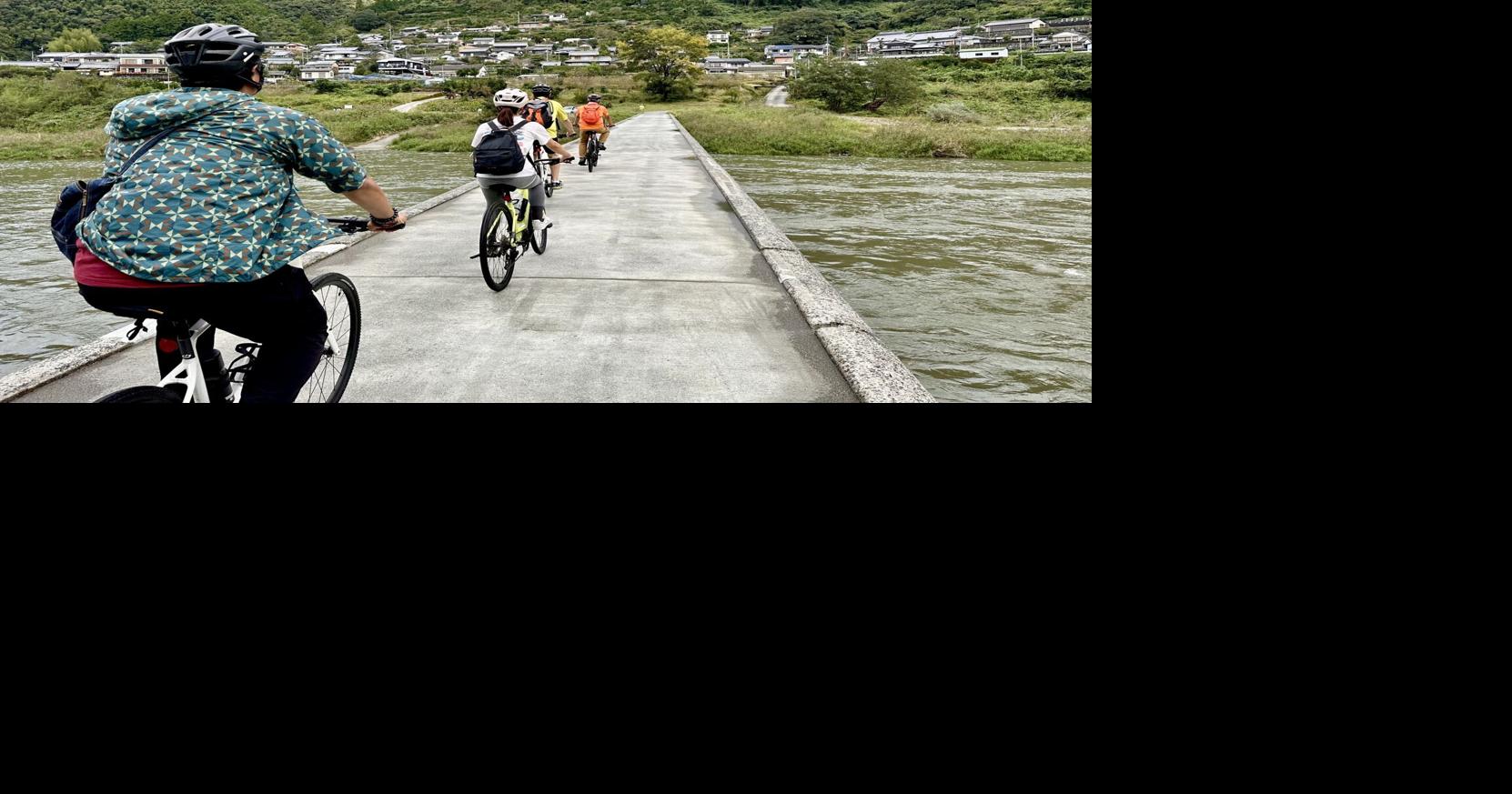 四国を山から海までサイクリング