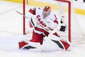 Frederik Andersen gave the Maple Leafs his all. Now he’s giving the Hurricanes something better
