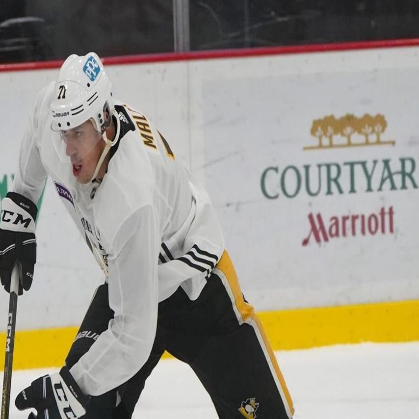 Penguins' Sidney Crosby Practices, and Doesn't Rule Out Game 5