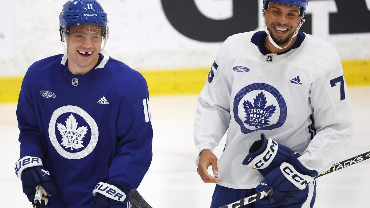 Maple Leafs bring in their version of the Bruise Brothers