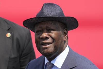Ivory Coast's president announces bid for a fourth term after changing the constitution