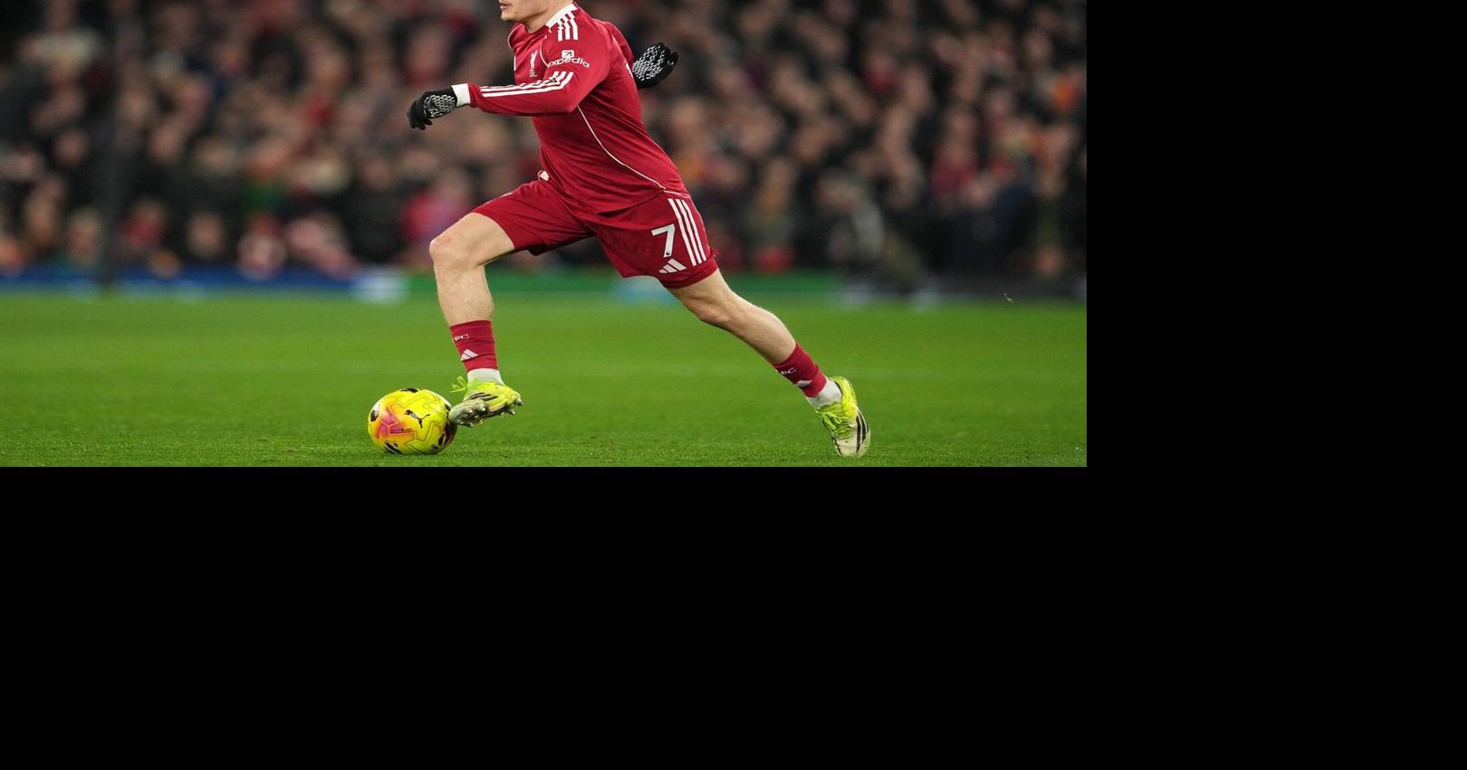 Florian Wirtz taken out of Liverpool team because of back pain ahead of 1-0 win at Nottingham Forest