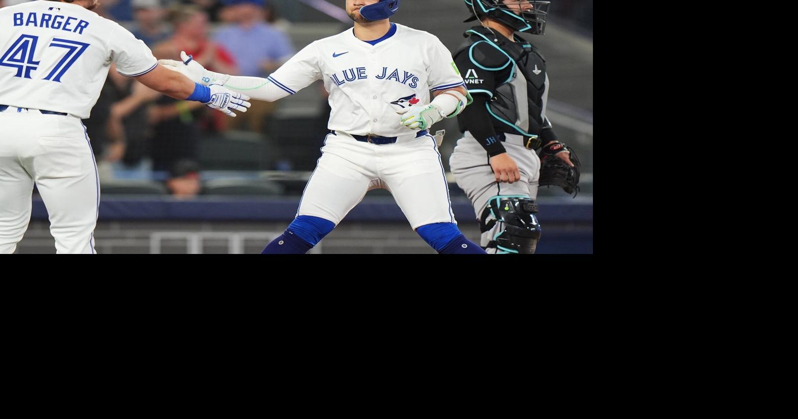 Bichette homers, Guerrero drives in three runs as Blue Jays dump Diamondbacks 8-1
