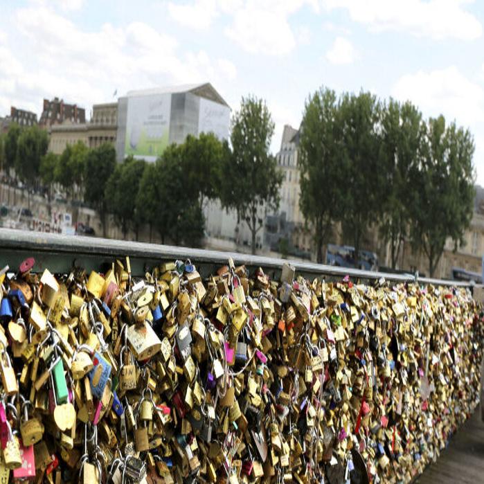 Paris Love Bridge Railing Collapses Under Weight of Locks
