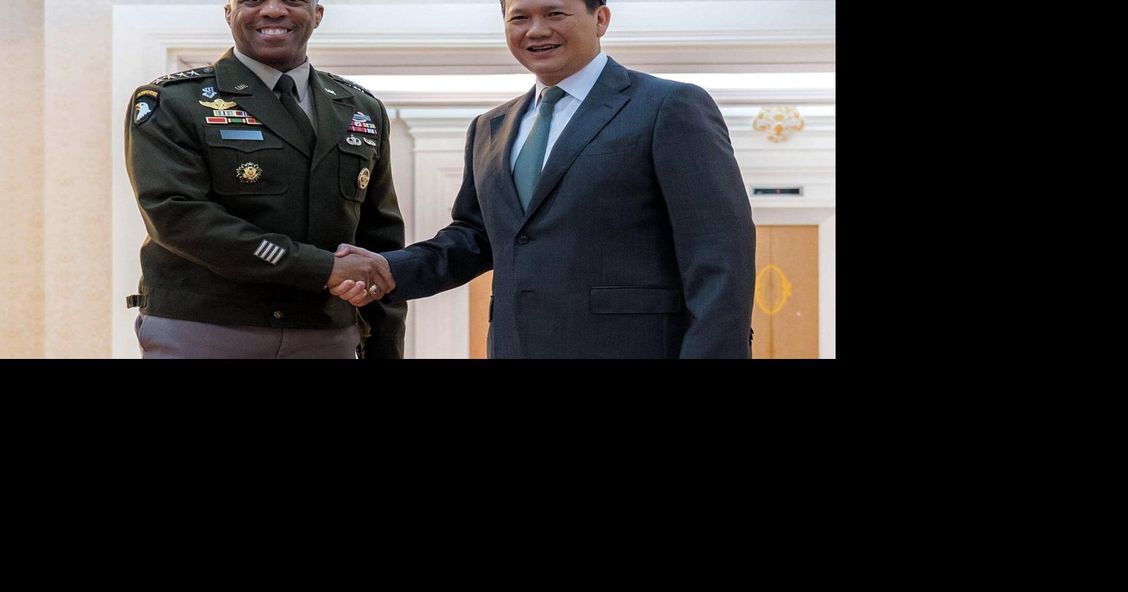 Top US general in Asia-Pacific visits Cambodia to boost relations