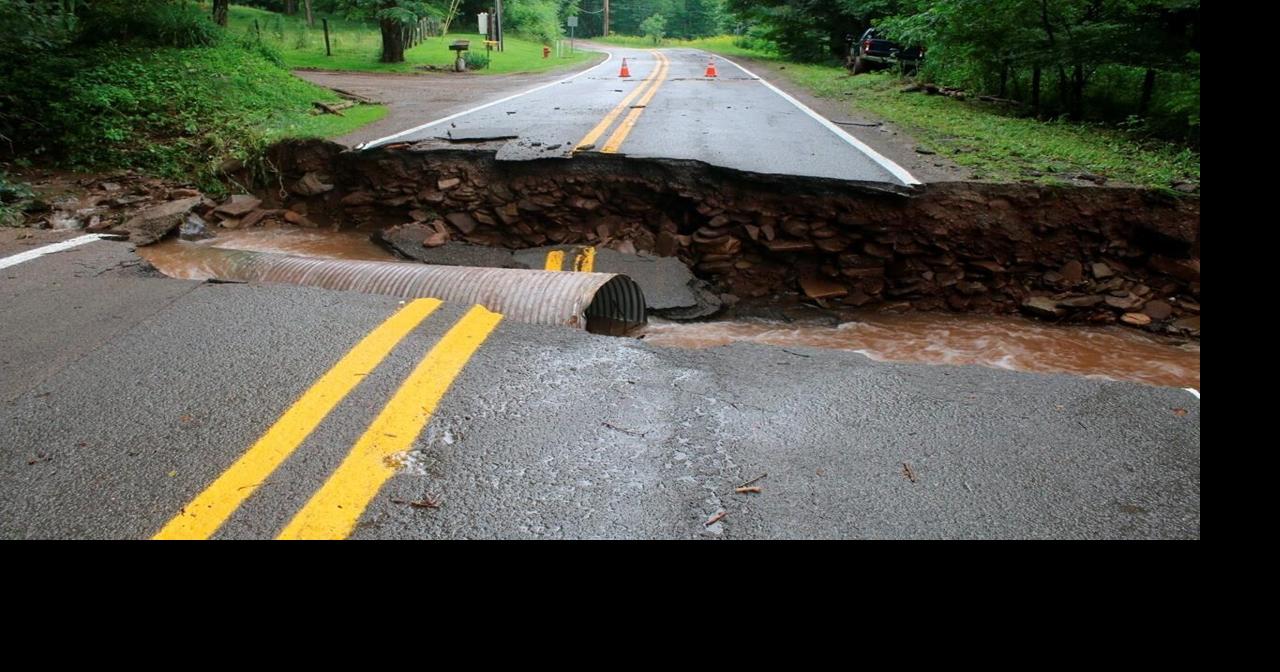 Flash flooding in parts of West Virginia from severe storms