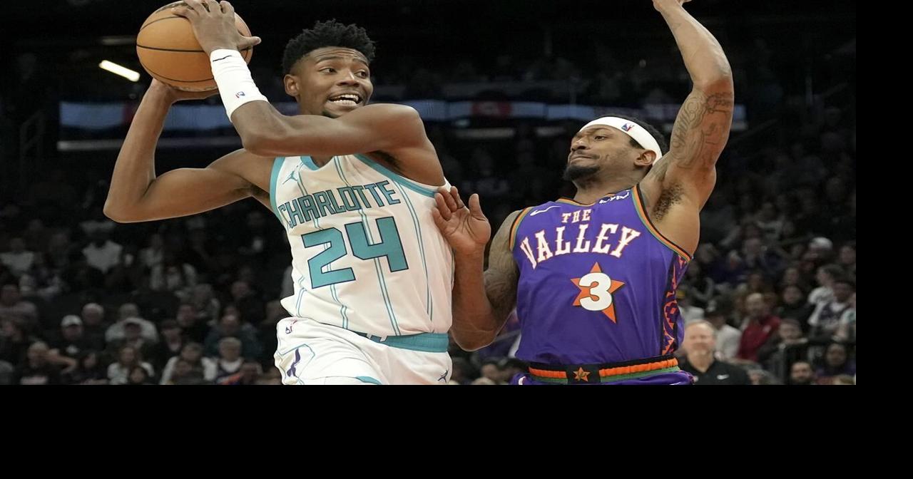Booker scores 30 points, Durant has 27 as Suns rally to beat the Hornets 120-113
