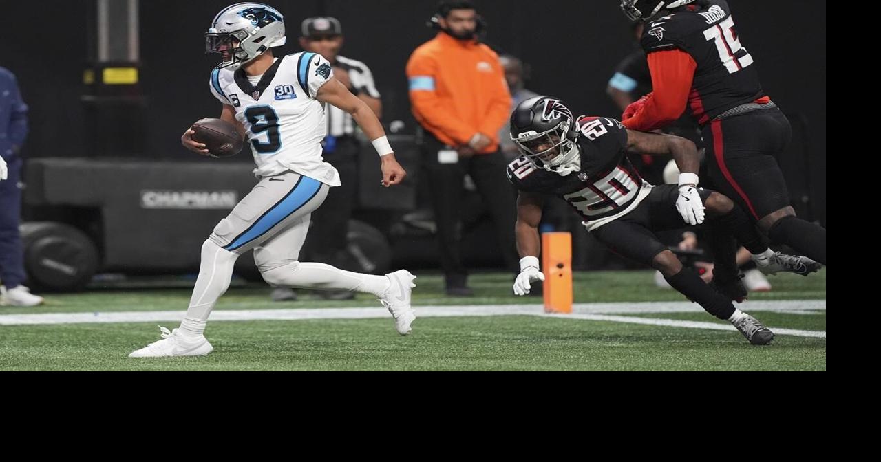Bryce Young accounts for 5 TDs as Panthers beat Falcons 44-38 in OT. Atlanta misses playoffs again