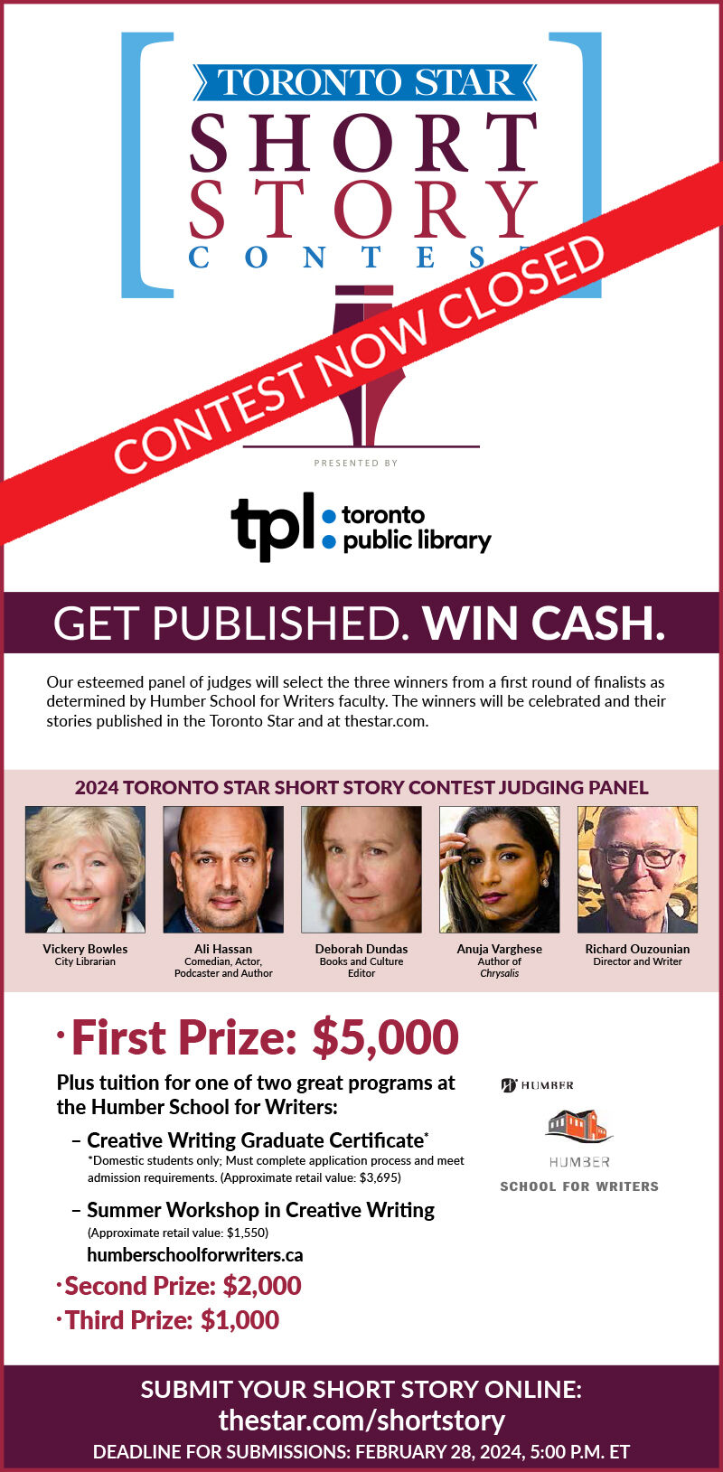 Short deals story contests