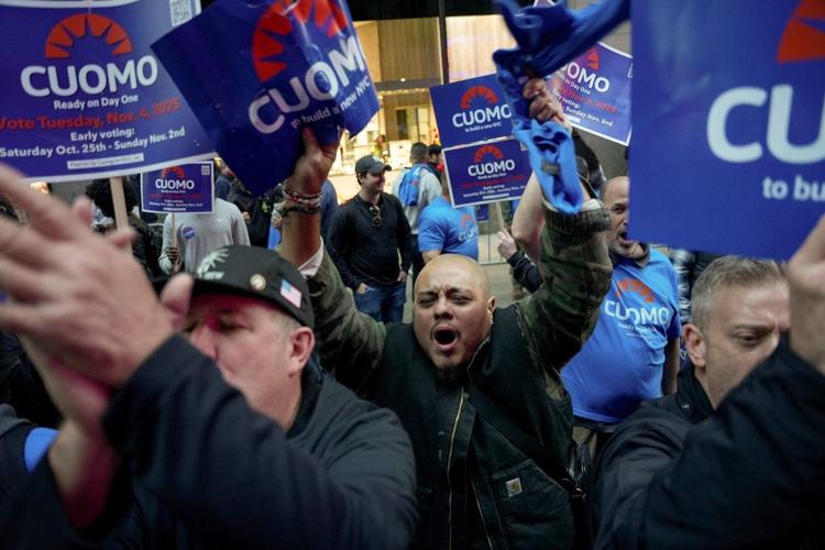 Photos of the first New York City mayoral debate between Mamdani, Cuomo ...