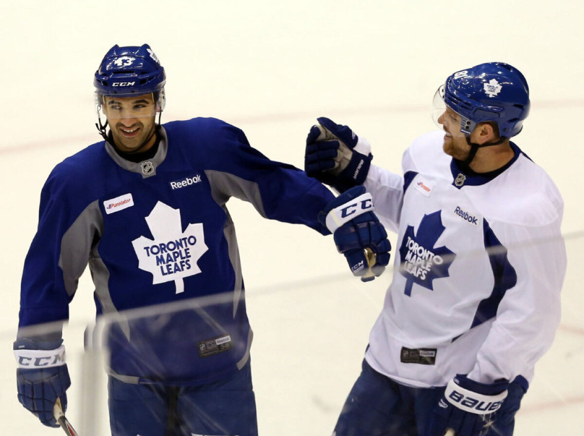 Maple Leafs shake up top line line in practice as Kessel plays