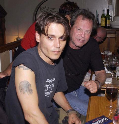 johnny depp and winona ryder tattoo