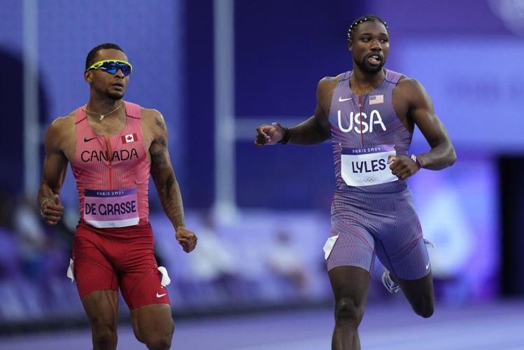 Noah Lyles back on track at Olympics for a nodrama run through first