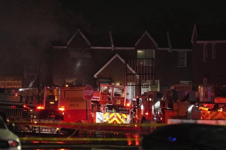 A medical plane carrying a child patient and 5 others crashes in Philadelphia, setting homes ablaze