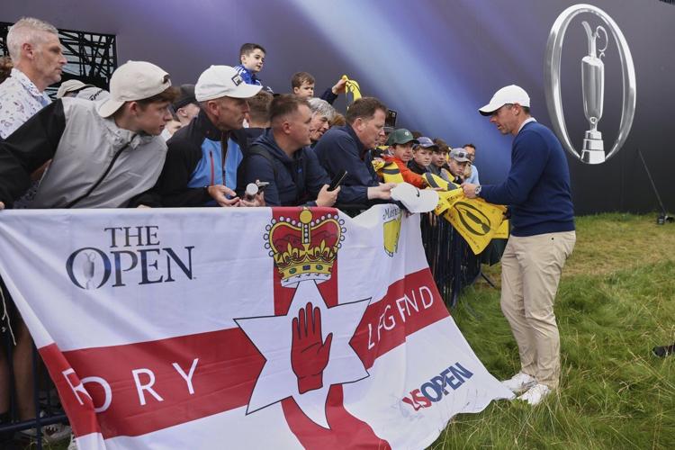 Rory McIlroy returns home for the British Open ready to embrace the love