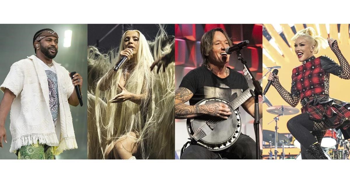 Keith Urban, Doja Cat, Big Sean, Gwen Stefani and more to perform at ...