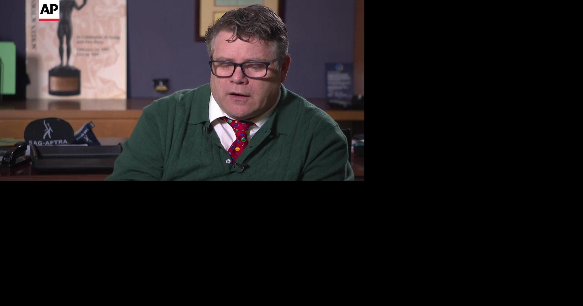 As head of the actors guild, Sean Astin brings a little Rudy, a little Samwise, and a lot of fight