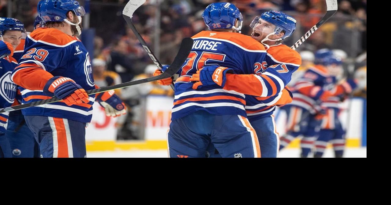 Nurse scores OT winner for Oilers as McDavid reaches 1,000-point mark for career