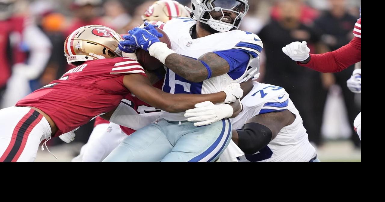 Parsons, Bland are held out with injuries as Cowboys are without Elliott in key test against Falcons