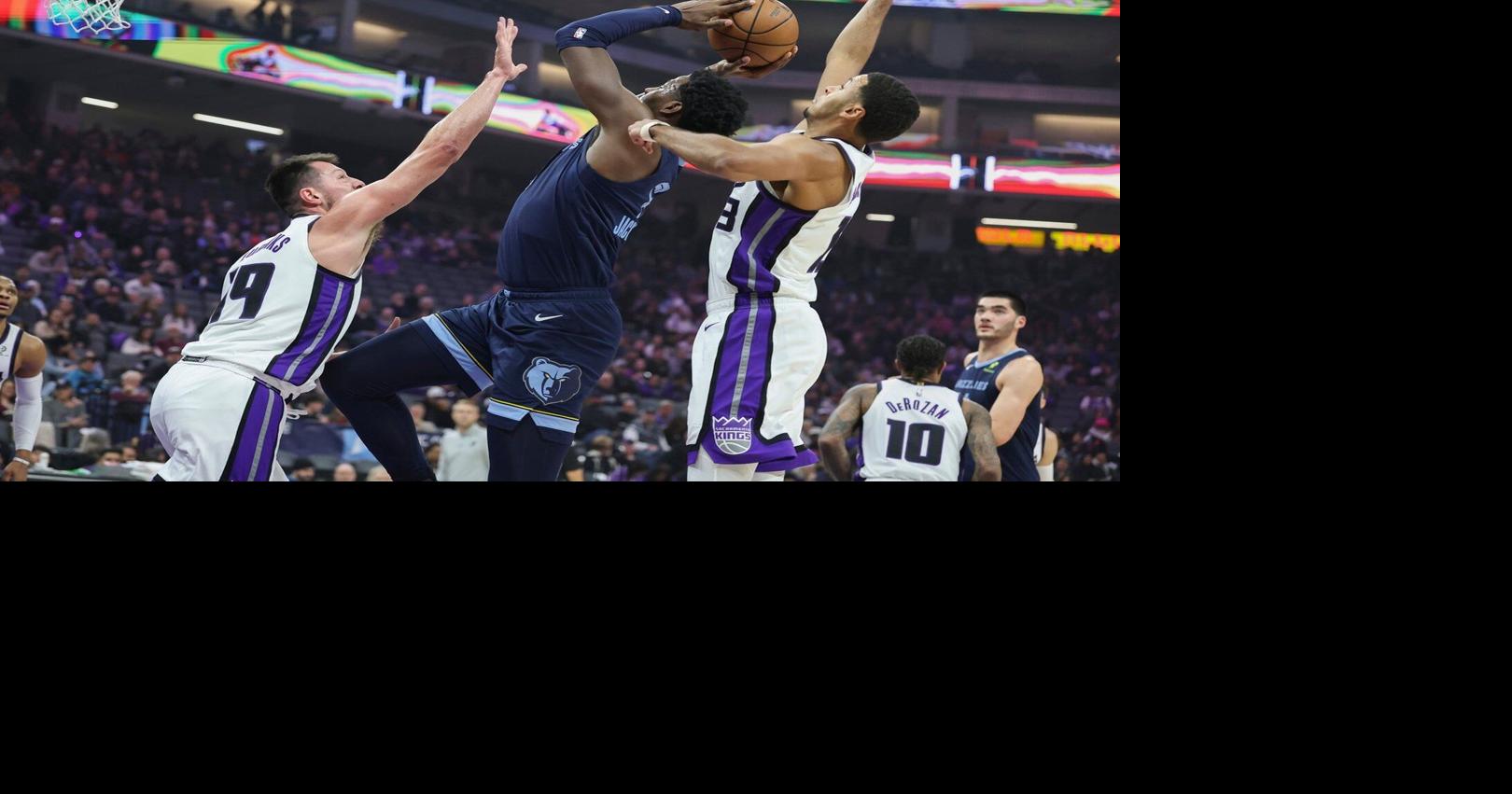 Zach Edey has career-high 32 points to lead Grizzlies past Kings 115-107