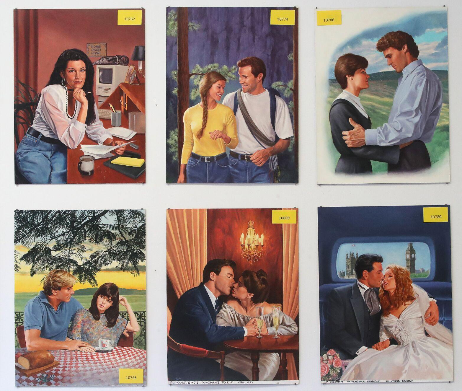 Exhibition Of 80s And 90s Harlequin Romance Art Is A Glorious exhibition-of-80s-and-90s-harlequin-romance-art-is-a-glorious
