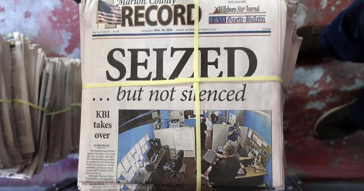 The police chief who led a raid of a small Kansas newspaper has been suspended