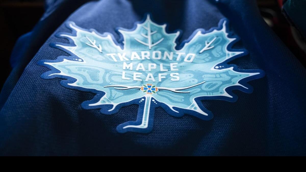Maple Leafs debut Indigenous-inspired warm-up jerseys