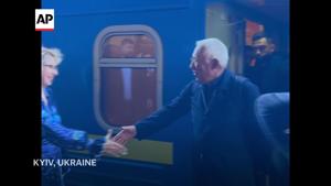 European leaders arrive in Kyiv to mark Ukraine's Independence Day