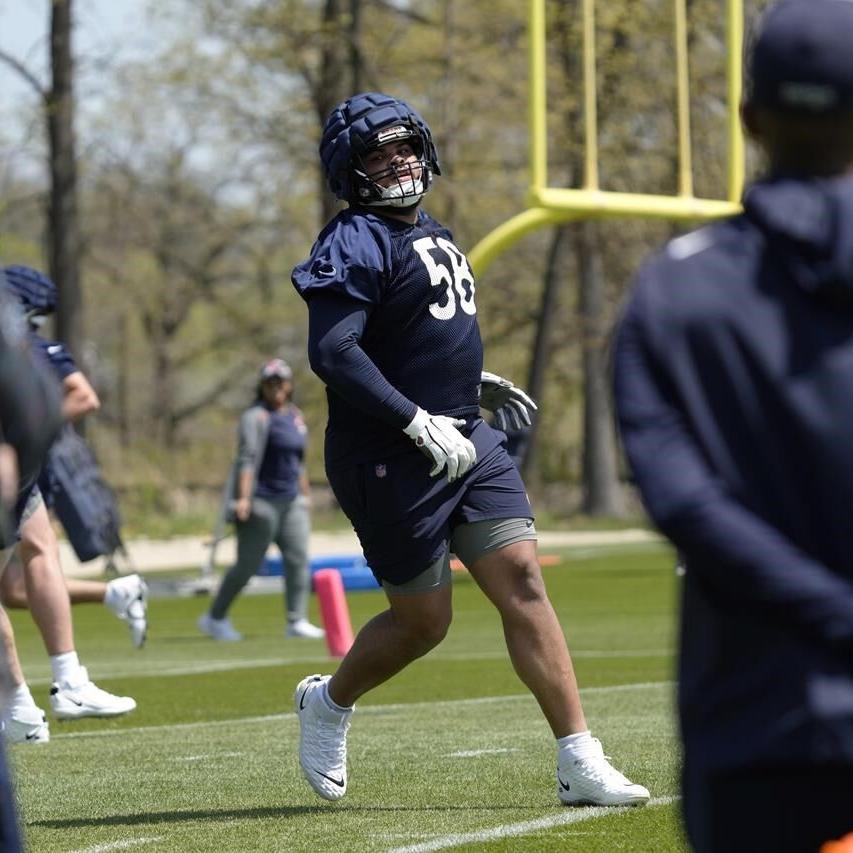 Bears rookie OT Wright ready to settle in, protect Fields