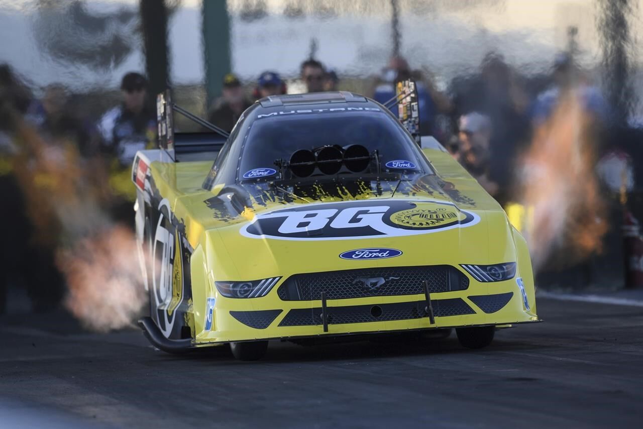 Bob Tasca III tops NHRA Funny Car qualifying at Topeka