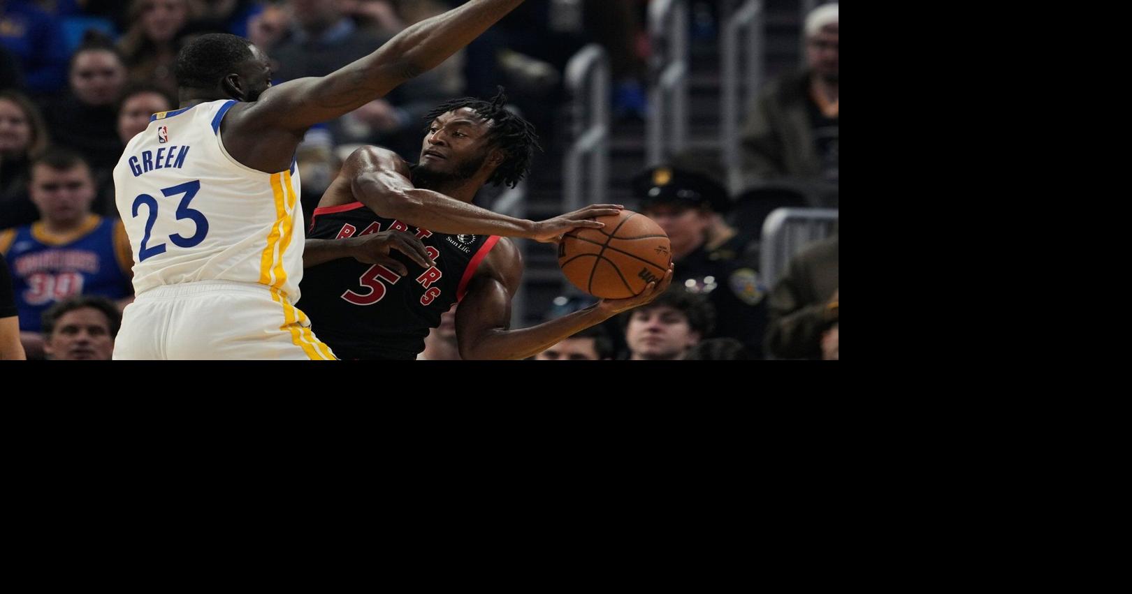 Raptors vs. Warriors: Quickley ignites Toronto’s offensive explosion