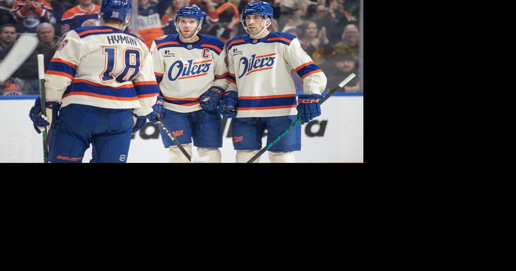 Four-point efforts from McDavid and Draisaitl help Oilers to 9-4 rout of Kraken