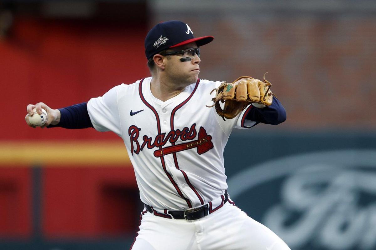 Drake Baldwin drives in the winning run to lift Braves over Reds 5-4 in 11  innings