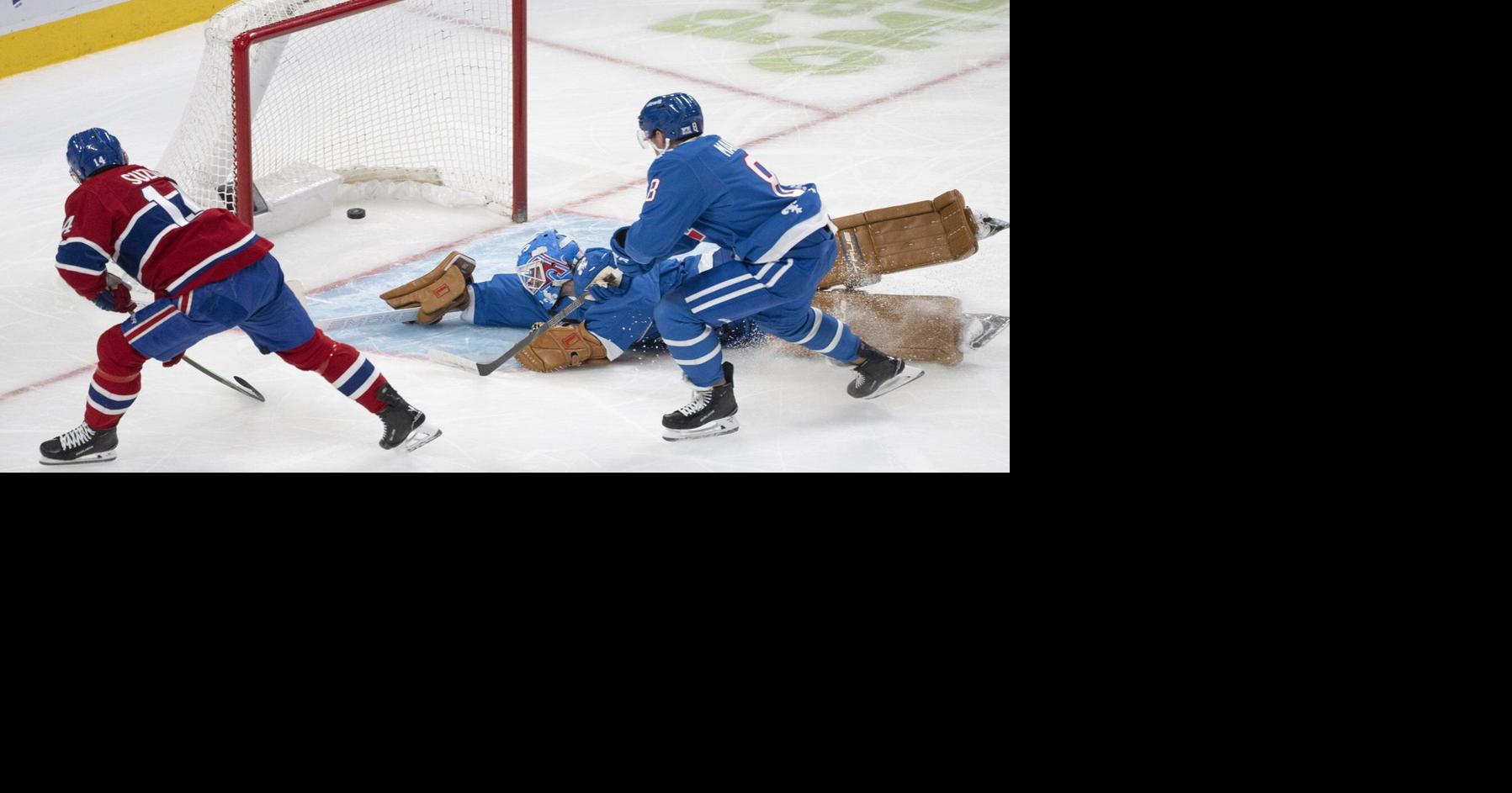 Suzuki nets power-play and short-handed goals as Habs cruise past Avs 7-3