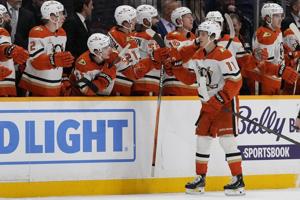 Zegras has big game on birthday and Gibson makes 33 saves to lead Ducks over Predators 4-1