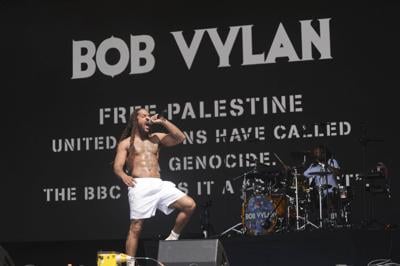 Britain Glastonbury Music Festival Day 4