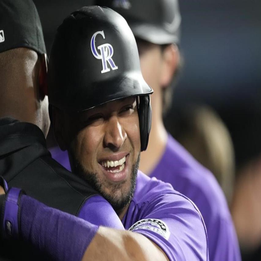 Rockies beat D-backs with five home runs, including a 504-foot blast by  C.J. Cron and a walk-off by Elias Diaz