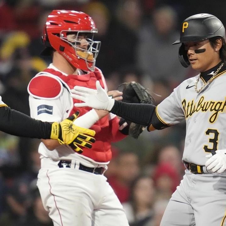 Ji Hwan Bae's 1st career homer helps Pirates top Red Sox 4-1