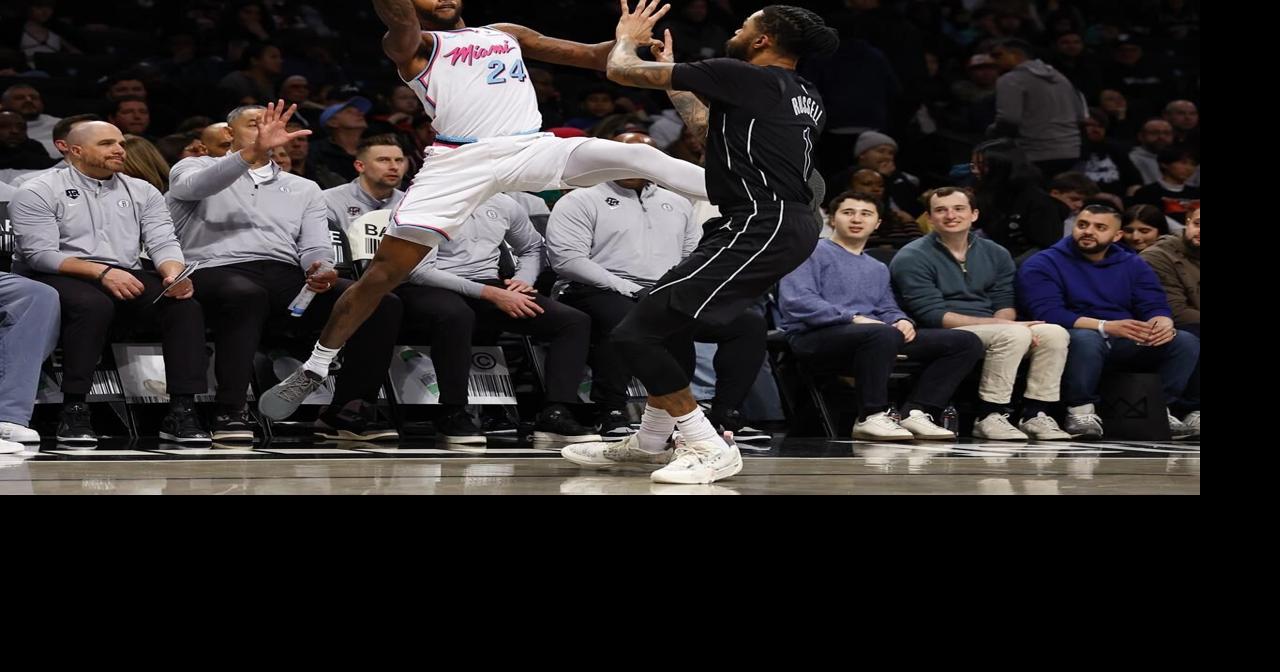 Herro, Adebayo lead Heat past Nets 106-97 on Vince Carter's jersey retirement night